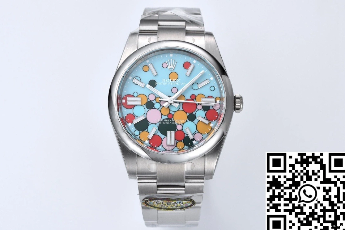 41MM Dial Rolex Clean Perpetual Factory Oyster M124300-0008 Celebration 0407